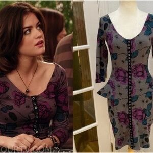 Betsey Johnson Spider Dress Aria Montgomery PLL